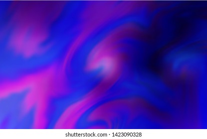 Dark Pink, Blue vector glossy abstract backdrop. New colored illustration in blur style with gradient. New design for your business.