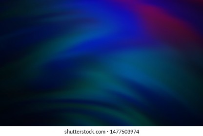 Dark Pink, Blue vector glossy abstract layout. Abstract colorful illustration with gradient. Completely new design for your business.