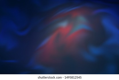 Dark Pink, Blue vector glossy abstract backdrop. A completely new colored illustration in blur style. Blurred design for your web site.
