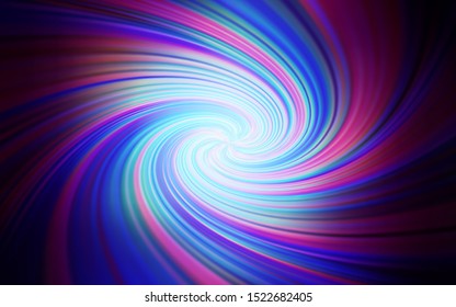 Dark Pink, Blue vector glossy abstract background. Abstract colorful illustration with gradient. Smart design for your work.