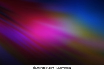 Dark Pink, Blue vector glossy abstract layout. New colored illustration in blur style with gradient. Background for a cell phone.