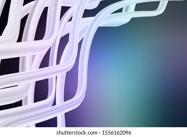 Dark Pink, Blue vector glossy abstract background. A completely new colored illustration in blur style. Completely new design for your business.