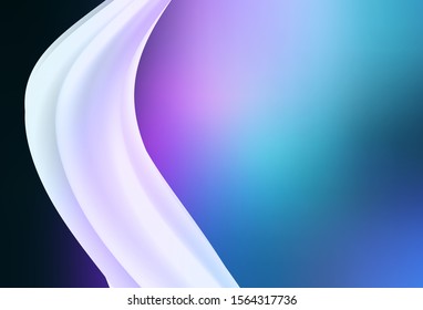 Dark Pink, Blue vector glossy abstract layout. Abstract colorful illustration with gradient. New way of your design.