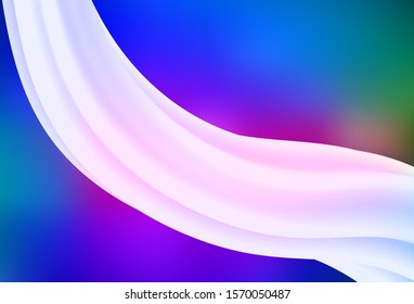 Dark Pink, Blue vector glossy abstract layout. Modern abstract illustration with gradient. Background for a cell phone.
