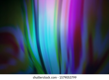 Dark Pink, Blue vector glossy abstract layout. Creative illustration in halftone style with gradient. The best blurred design for your business.