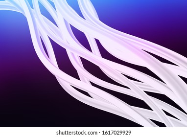 Dark Pink, Blue vector glossy abstract layout. A completely new colored illustration in blur style. Elegant background for a brand book.