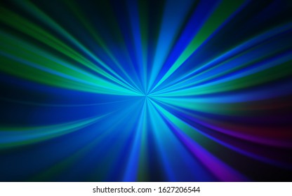 Dark Pink, Blue vector glossy abstract layout. Colorful illustration in abstract style with gradient. New way of your design.