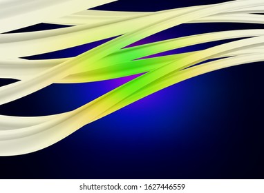 Dark Pink, Blue vector glossy abstract layout. Abstract colorful illustration with gradient. New style for your business design.