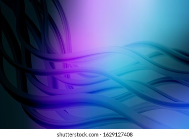 Dark Pink, Blue vector glossy abstract background. Abstract colorful illustration with gradient. New way of your design.