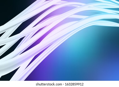 Dark Pink, Blue vector glossy abstract layout. An elegant bright illustration with gradient. Completely new design for your business.