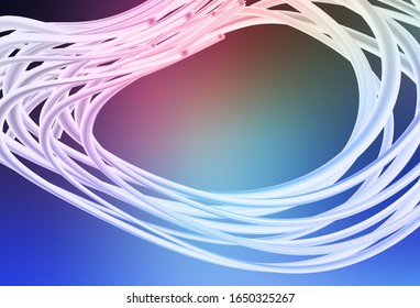 Dunkelrosa, blaue Vektorillustration, glänzender abstrakter Hintergrund. Kreative Illustration im Stil der Halbfone mit Farbverlauf. Komplett neues Design für Ihr Unternehmen.