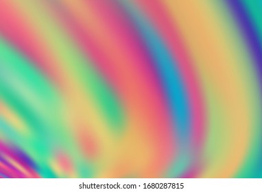 Dark Pink, Blue vector glossy abstract layout. A completely new colored illustration in blur style. Background for designs.
