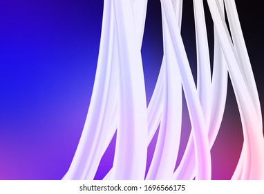 Dark Pink, Blue vector glossy abstract backdrop. Shining colorful illustration in smart style. Background for designs.