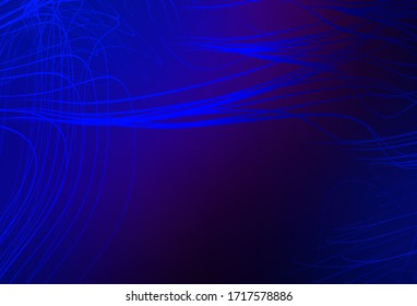 Dark Pink, Blue vector glossy abstract backdrop. Colorful illustration in abstract style with gradient. The best blurred design for your business.