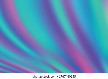 Dark Pink, Blue vector glossy abstract backdrop. Colorful abstract illustration with gradient. New design for your business.