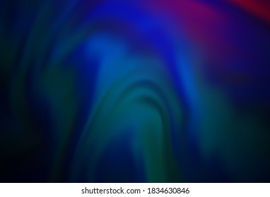 Dark Pink, Blue vector glossy abstract layout. Colorful abstract illustration with gradient. New way of your design.