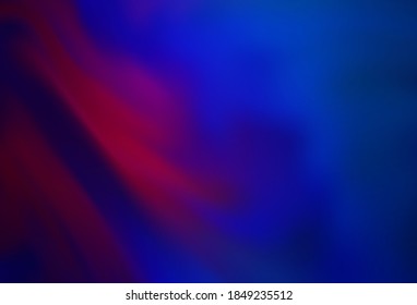 Dark Pink, Blue vector glossy abstract background. Colorful abstract illustration with gradient. Elegant background for a brand book.