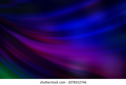 Dark Pink, Blue vector glossy abstract backdrop. Modern abstract illustration with gradient. New style design for your brand book.