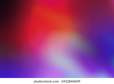Fondo abstracto brillante del vector del rosa oscuro, azul. Nueva ilustración de color en estilo desenfocado con degradado. Fondo para un teléfono móvil.
