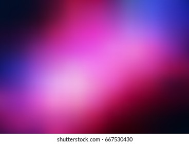 Dark Pink, Blue vector glossy abstract template. A completely new color illustration in a vague style. The template can be used as a background of a cell phone.