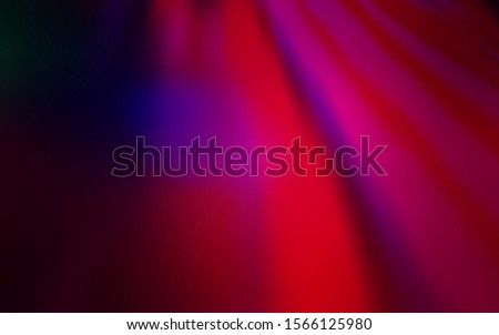 Dark Pink, Blue vector glossy abstract layout. Modern abstract illustration with gradient. New style design for your brand book.