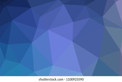 Dark Pink, Blue vector gradient triangles template. Geometric illustration in Origami style with gradient.  A new texture for your web site.