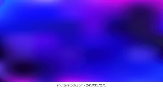 Dark pink, blue vector gradient blur template. Colorful illustration with gradient in halftone style. Your business gesign.