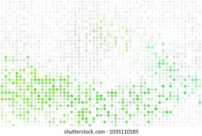 Dark Pink, Blue vector illustration which consist of circles. Dotted gradient design for your business. Creative geometric background in halftone style with colored spots.
