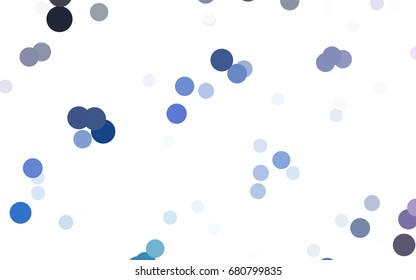 Dark Pink, Blue vector illustration which consist of circles. Dotted gradient design for your business. Creative geometric background in halftone style with colored spots.