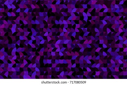 Dark Pink, Blue vector illustration which consist of circles. Dotted gradient design for your business. Creative geometric background in halftone style with colored spots.