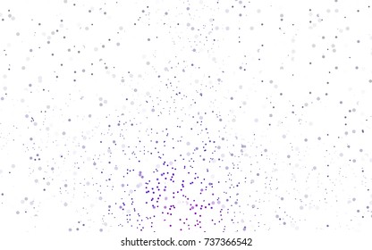 Dark Pink, Blue vector illustration which consist of circles. Dotted gradient design for your business. Creative geometric background in halftone style with colored spots.
