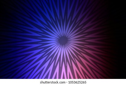 Dark Pink, Blue vector layout with flat lines. Blurred decorative design in simple style with lines. The pattern for ad, booklets, leaflets.