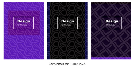 Dark Pink, Blue vector layout for Leaflets. Web interface on abstract background with colorful gradient. Template for magazines, jurnals.