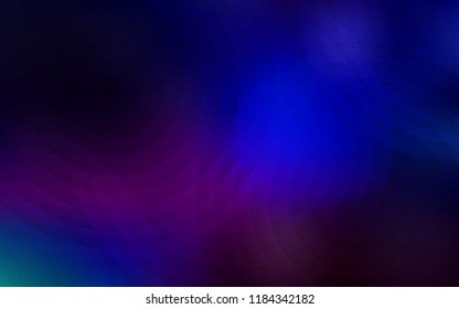Dark Pink, Blue vector layout with circle shapes. Glitter abstract illustration with blurred drops of rain. Completely new template for your brand book.