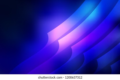 Dark Pink, Blue vector layout with flat lines. Blurred decorative design in simple style with lines. The pattern for ad, booklets, leaflets.