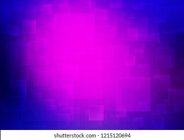 Dark Pink, Blue vector layout with lines, rectangles. Decorative design in abstract style with rectangles. Pattern for busines ad, booklets, leaflets