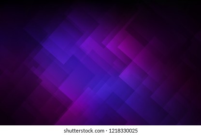 Dark Pink, Blue vector layout with flat lines. Shining colored illustration with sharp stripes. Template for your beautiful backgrounds.