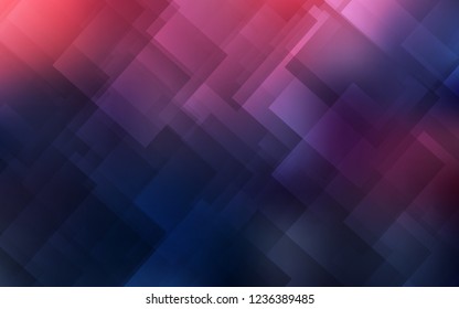 Dark Pink, Blue vector layout with flat lines. Blurred decorative design in simple style with lines. Pattern for your busines websites.