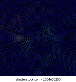 Dark Pink, Blue vector layout with circles. Glitter abstract illustration with colorful drops. New template for your brand book.