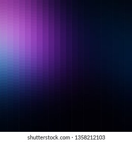 Dark Pink, Blue vector layout with lines, rectangles. Rectangles with colorful gradient on abstract background. Modern template for your landing page.