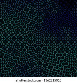 Dark Pink, Blue vector layout with circles. Abstract decorative design in gradient style with bubbles. Pattern for business ads.