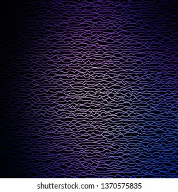 Dark Pink, Blue vector layout with circular arc. Gradient illustration in simple style with bows. Design for your business promotion.