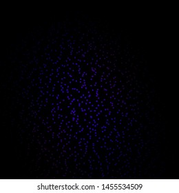 Dark Pink, Blue vector layout with bright stars. Shining colorful illustration with small and big stars. Pattern for new year ad, booklets.