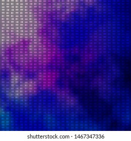 Dark Pink, Blue vector layout with lines, rectangles. Modern design with rectangles in abstract style. Best design for your ad, poster, banner.