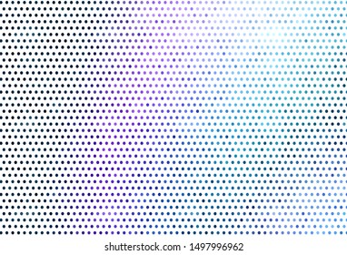Dark Pink, Blue vector layout with circle shapes. Blurred decorative design in abstract style with bubbles. Pattern for ads, leaflets.