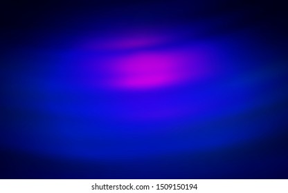 Dark Pink, Blue vector layout with curved lines. Brand new colorful illustration in simple style. A completely new design for your business.