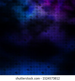 Dark Pink, Blue vector layout with lines, rectangles. Colorful illustration with gradient rectangles and squares. Template for cellphones.