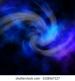 Dark Pink, Blue vector layout with cloudscape. Abstract colorful clouds on gradient illustration. Template for websites.