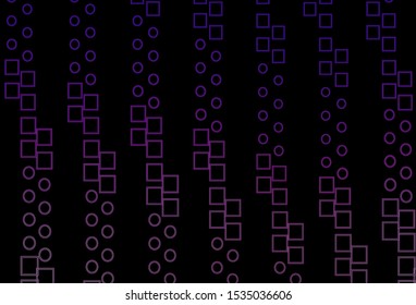 Dark Pink, Blue vector layout with rectangles, squares. Beautiful illustration with rectangles and squares. Modern template for your promotion.