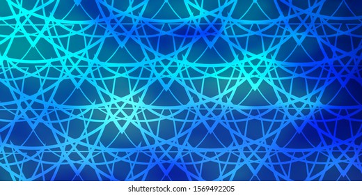 Dark Pink, Blue vector layout with lines, triangles. Gradient triangles in abstract style on simple form. Pattern for websites.